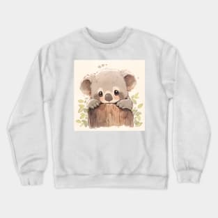 Cute Adorable Kawaii Baby Koala Bear Crewneck Sweatshirt